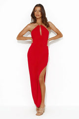 Aspire To Be Maxi Dress Red
