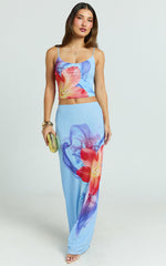Lilly Top - Scoop Neck Cami Top in Electric Orchid