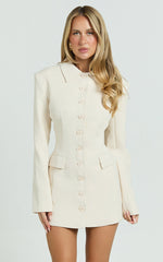 Lioness - Cheri Mini Dress in Cream