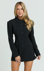 Lioness - Cheri Mini Dress in Ink
