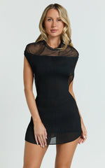 Lioness - Freedom Mini Dress in Onyx