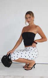 Lioness - Starlet Capri in Cream Polka