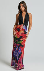 Runaway The Label - Tenaya Maxi Dress in MAEVE PRINT