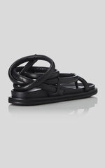 Alias Mae - Soki Sandals in BLACK LEATHER