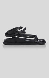 Alias Mae - Soki Sandals in BLACK LEATHER
