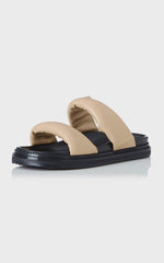 Alias Mae - Paris Slides in Natural Leather