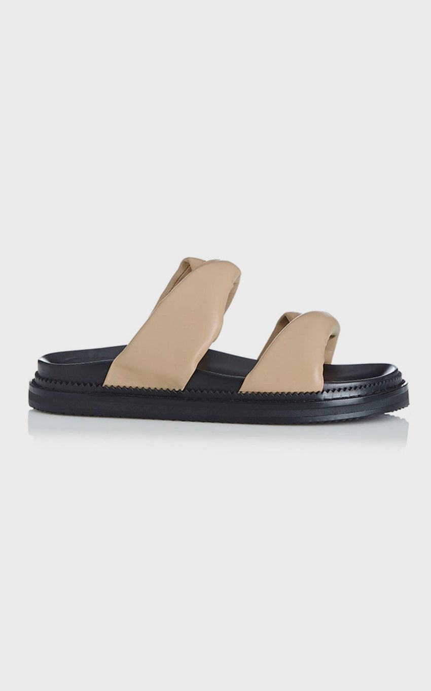 Alias Mae - Paris Slides in Natural Leather