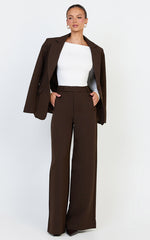 Tisdale Top - Boat Neck Long Sleeve Top in Cream