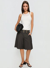 Teza Eyelet Jorts Grey