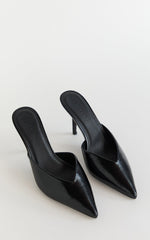Billini - Karey Heels in Black Shine