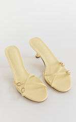 Billini - Wyler Heels in Butter Yellow