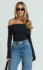 Diana Jeans - Mid Rise Wide Leg Barrel Recycled Denim Jeans in Dark Blue Wash