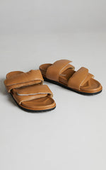 James Smith - Ponza Slide in Island Tan