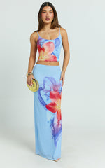 Lilly Top - Scoop Neck Cami Top in Electric Orchid
