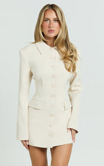 Lioness - Cheri Mini Dress in Cream
