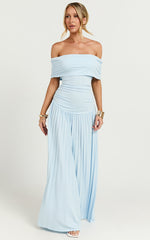 Lioness - Field of Dreams Maxi Dress in Soft Blue