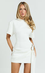 Lioness - Martini Dress in Porcelain