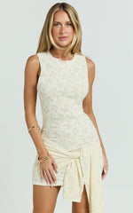 Lioness - Soleil Mini Dress in Cream