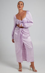 Runaway The Label - Roxie Midi Skirt in Lilac