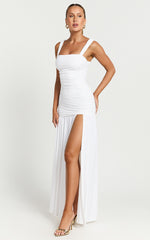 Runaway The Label - Carly Maxi Dress in White