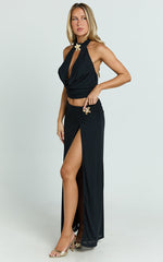 Runaway The Label - Farley Maxi Skirt in Black