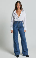 Terah Shirt - Button Up Shirt in White