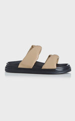 Alias Mae - Paris Slides in Natural Leather